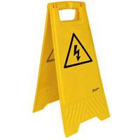 Warning stand - Electrical hazard - Manutan Expert