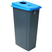 Selective-sorting bin and lid, 60 or 80 L - Manutan Expert