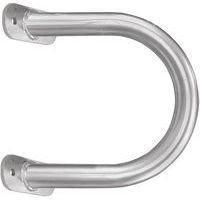 Silver Wall Mounted Safety Barrier/Guard - Outdoor Rail - BLACK BULL