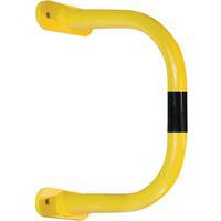 Yellow/Black Wall Mounted Safety Guard/Rail - Indoor Use - BLACK BULL