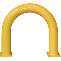 Yellow Warehouse Safety Barrier - 600x650mm - Outdoor Use - BLACK BULL