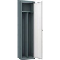 Carbon Zero Clean & Dirty 1800mm Locker - Cam Locks & Sloped Top -Pure
