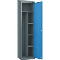 Carbon Zero Sloped Uniform/Workwear Locker - 1800x450x450mm - Pure
