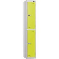 Pure 2-Door Carbon Zero Storage Locker - Hasp Locks - 1800x380x380mm