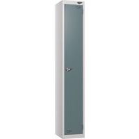 Pure 1-Door Carbon Zero Storage Locker - Hasp Locks - 1800x300x380mm
