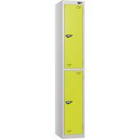 Pure 2-Door Carbon Zero Storage Locker - Cam Locks - 1800x300x300mm