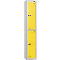 Pure 2-Door Carbon Zero Storage Locker - Cam Locks - 1800x380x380mm