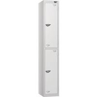 Pure 2-Door Carbon Zero Storage Locker - Hasp Locks - 1800x450x450mm
