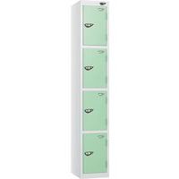 Pure 4-Door Carbon Zero Storage Locker - Cam Locks - 1800x380x380mm