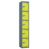 Pure 5-Door Carbon Zero Storage Locker - Cam Locks - 1800x300x380mm