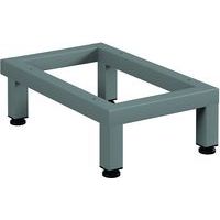 Grey 150mm High Locker Stand Accessory Lockers - Pure