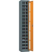Powered Tablet Charging Locker - 1 Vision Door 15 Tiers & 2-USB - Pure