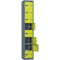 Powered Tablet Charging Locker With 8 Doors & 3-Pin Plug - Pure Power