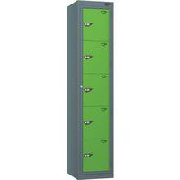 Carbon Zero 5-Door Garment/PPE Collection Metal Storage Lockers - Pure