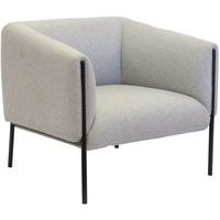Light Grey Fabric Armchair - Low Back - Break/Reception Rooms - Curve