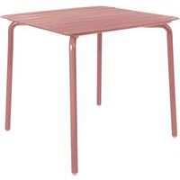 Square Bar Table - Aluminium Slats - Café/Outdoor Dining - Breeze