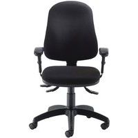 Ergonomic Office Operator Chair - Mobile- Adjustable Arms - Calypso 2