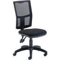 Ergonomic Mobile Operator Chair - Mesh Back - No Arms - Calypso 2