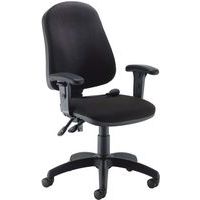 Ergonomic Office Chair With Lumbar Pump & Adjustable Arms - Calypso 2