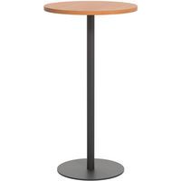 Circular High Reception/Breakout Room Table - HxW 1105x600mm -Contract