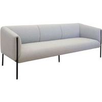 Light Grey Fabric Low Sofa - 2-3 Seater - Break/Reception Rooms -Curve