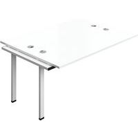2-Person Bench Extension Accessory & Cable Ports - 1600x600mm -Synergy