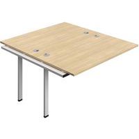 2-Person Bench Extension Accessory & Cable Ports - 1400x800mm -Synergy