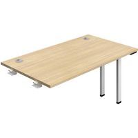 1-Person Bench Extension Accessory & Cable Ports - 1400x800mm -Synergy