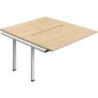 2-Person Bench Extension Accessory With Cut Out - 1400x800mm - Synergy
