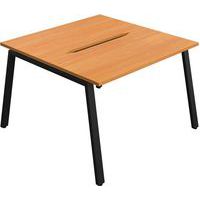 2-Person Home/Office Table - A-Frame Legs - WxD 1200x600mm - Synergy