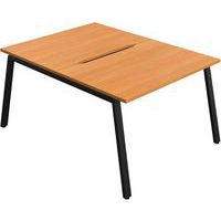 2-Person Home/Office Table - A-Frame Legs - WxD 1200x800mm - Synergy
