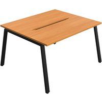 2-Person Home/Office Table - A-Frame Legs - WxD 1400x600mm - Synergy