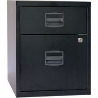 A4 2-Drawer Pedestal For Suspension Filing - Mobile - Bisley Homefiler