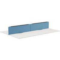 Rail Accessory For Elco Desk Screens -1000mm Long -Black Silver White
