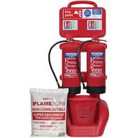 Firechief CTX Forecourt/Petrol Station Powder Fire Extinguisher Bundle