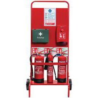 Firechief Worksite Bundle - x3 Fire Extinguishers & Battery Alarm