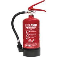Firechief Red Fluorine/PFAS Free Water Fire Extinguisher Can - 2-9L