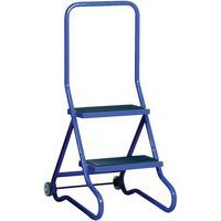 2-4-Tread Wheelalong Tilt & Pull Anti-Slip Steps With Rear Frame