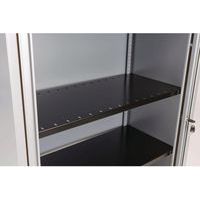 Bisley Black Essentials Slotted Shelf For Cupboards Accessory