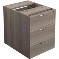 3-Drawer Pedestal - Under Bench Filing Cabinet Accessory - Essentials