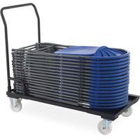 Chair Trolley/Dolly For Folding Chairs - 40, 70 Or 140 Chairs - Black