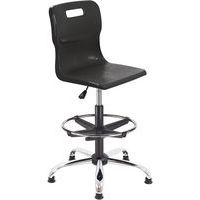 Swivelling Senior School/Classroom Chairs - Adjustable D-Kit - Titan