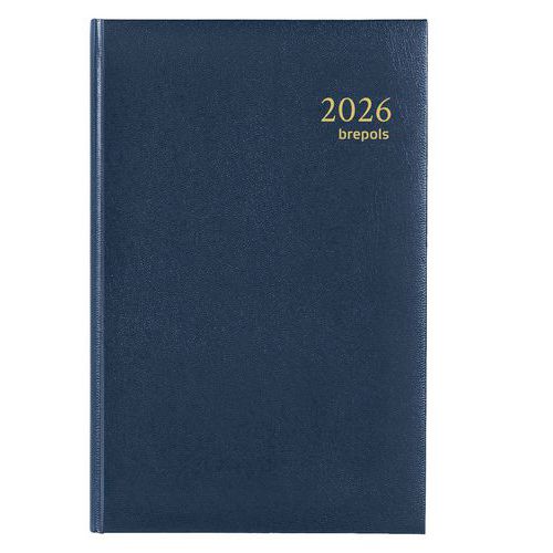 Saturnus black weekly diary, 7 days to 2 pages - Small format - 2025 Saturnus black weekly diary, 7 days to 2 pages - Small format - 2025