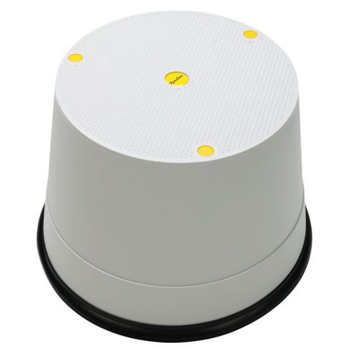 Mobile Kick Step - Plastic Step Stools - 150kg Max Load - Manutan Expert