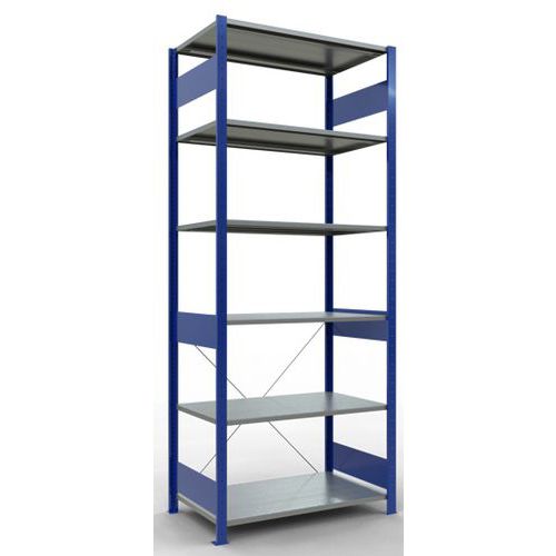 Lightweight Easy-Fix shelving - Epoxy finish - Schulte