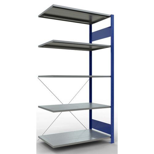 Lightweight Easy-Fix shelving - Epoxy finish - Schulte