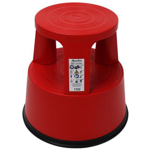 Mobile Kick Step - 2 Step Plastic Step Stools - 150kg - Manutan Expert