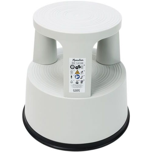 Mobile Kick Step - 2 Step Plastic Step Stools - 150kg - Manutan Expert