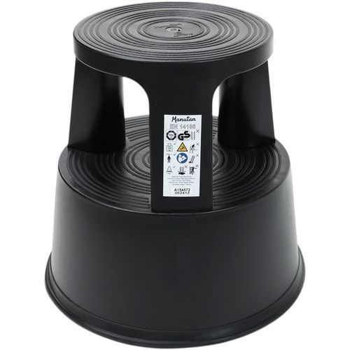 Mobile Kick Step - 2 Step Plastic Step Stools - 150kg - Manutan Expert