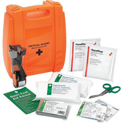 British Standard Bleed Control First Aid Kit - Evolution +